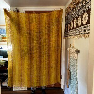 The Scotch House Wool Plaid Scarf Shawl Wrap Throw Lap Blanket 64"x50" EUC